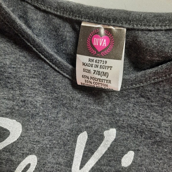 NWT Diva Be Kind Be Brave Be Strong Top & pant set Medium 7/8 - Picture 7 of 8